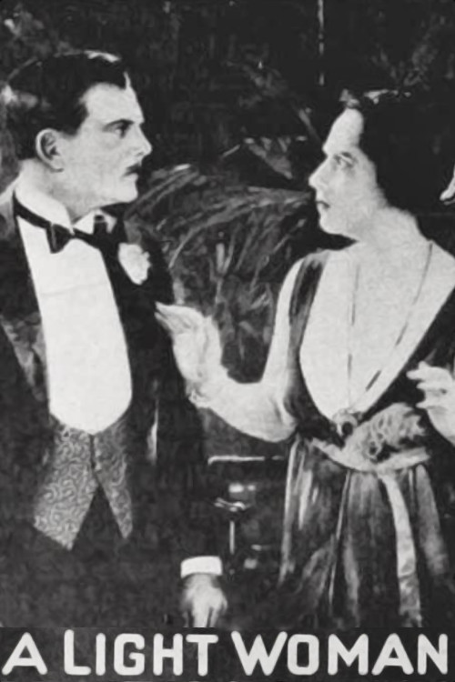 Movie poster for A Light Woman (1920)