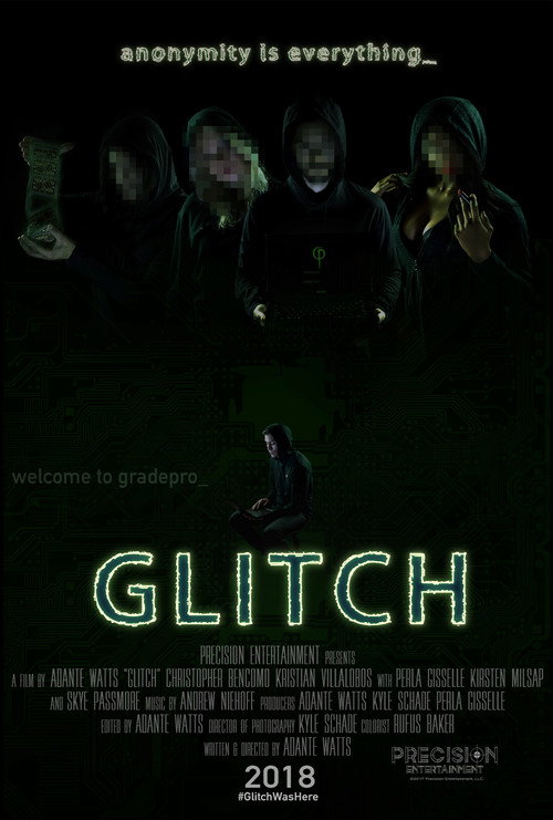 Movie poster for Glitch (2018)