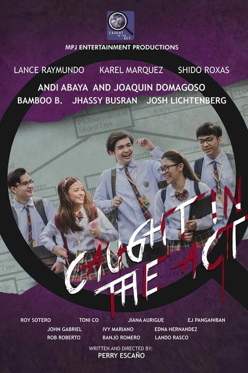 Movie poster for Caught in the Act (2021)