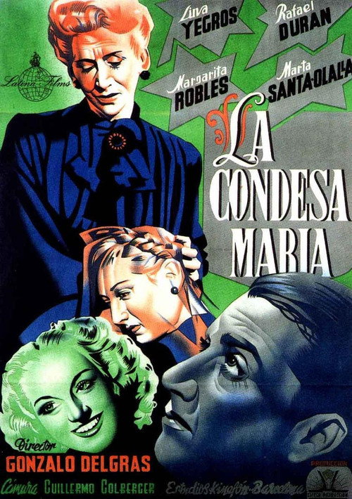 Movie poster for La condesa María (1942)
