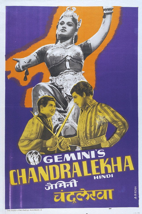 Movie poster for Chandralekha (1948)