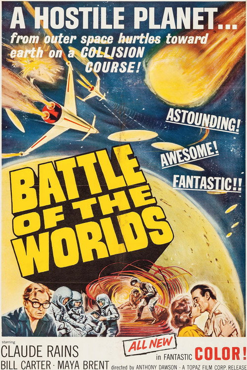Movie poster for Battle of the Worlds (1961)
