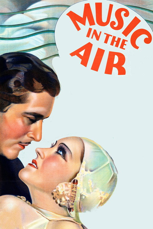 Movie poster for Music in the Air (1934)