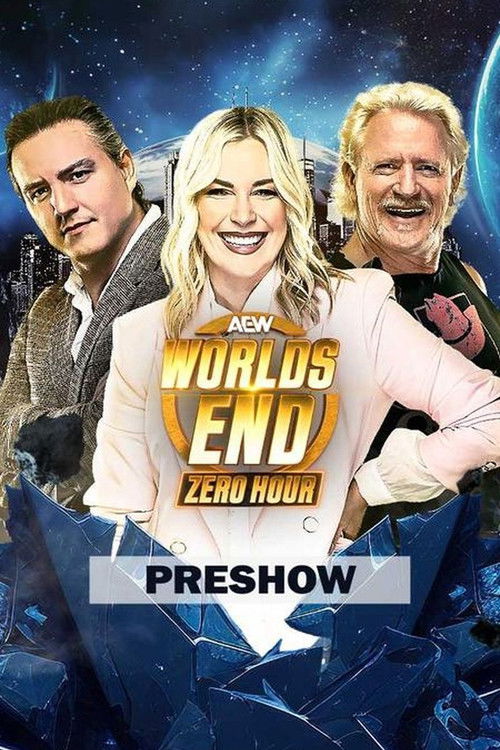 Movie poster for AEW Worlds End 2025: Zero Hour (2025)