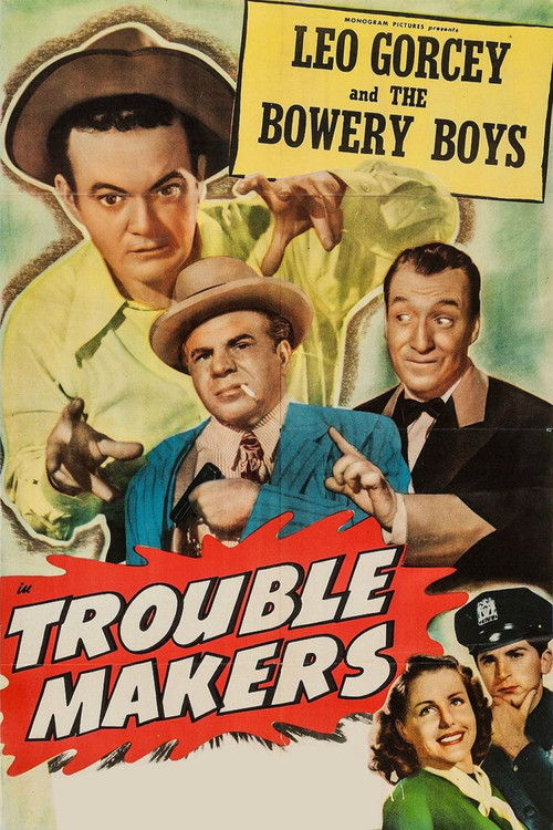 Movie poster for Trouble Makers (1948)
