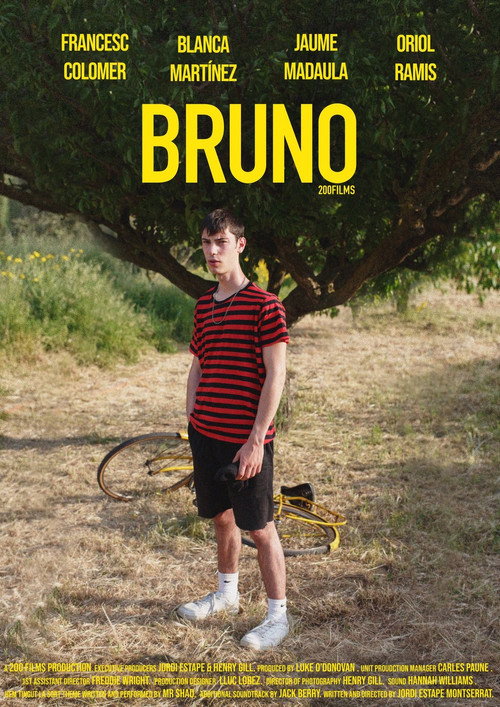 Movie poster for Bruno (2018)