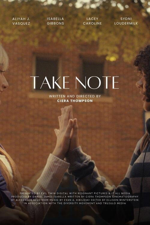 Movie poster for Take Note (2024)