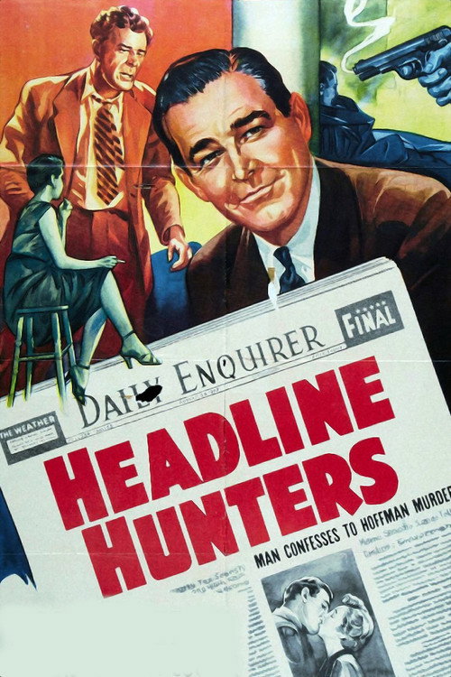 Movie poster for Headline Hunters (1955)