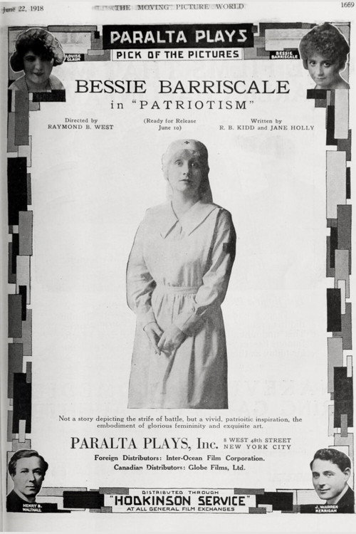 Movie poster for Patriotism (1918)