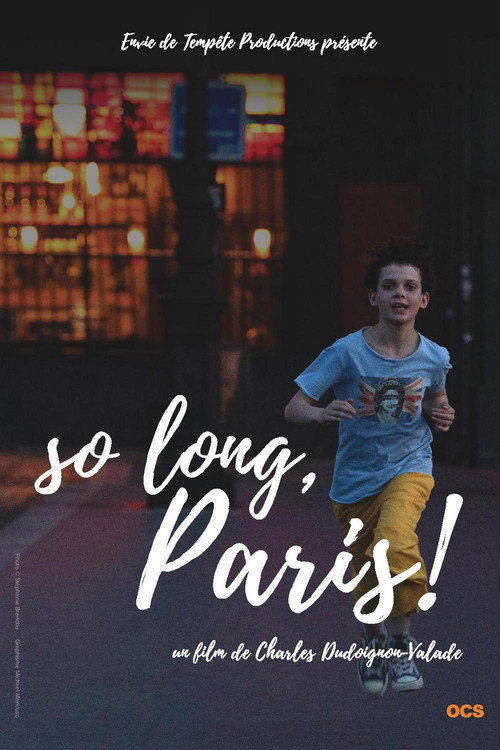 Movie poster for So Long, Paris! (2020)