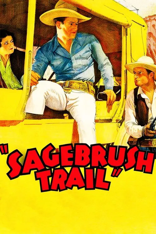 Movie poster for Sagebrush Trail (1933)