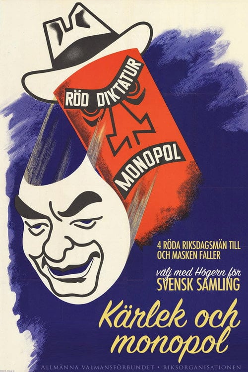 Movie poster for Kärlek och monopol (1936)