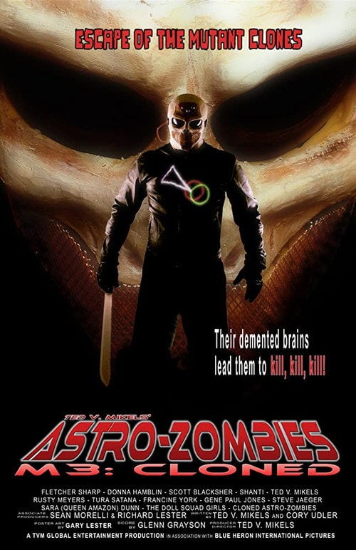 Movie poster for Astro-Zombies M3: Cloned (2010)