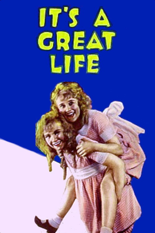 Movie poster for It's a Great Life (1929)