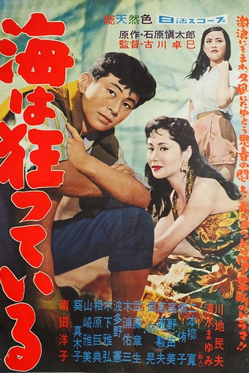 Movie poster for Umi wa kurutte iru (1959)