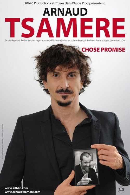 Movie poster for Arnaud Tsamere - Chose Promise (2013)