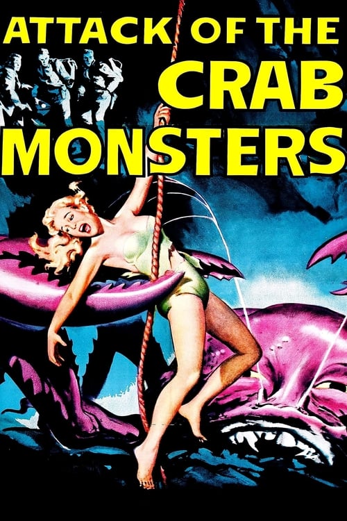 Movie poster for Attack of the Crab Monsters (1957)