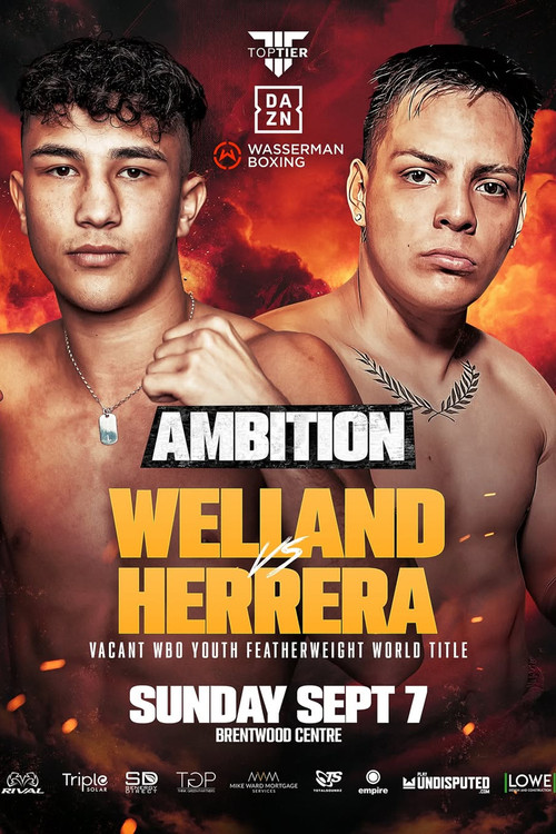 Movie poster for Tom Welland vs. Kevin Herrera (2025)