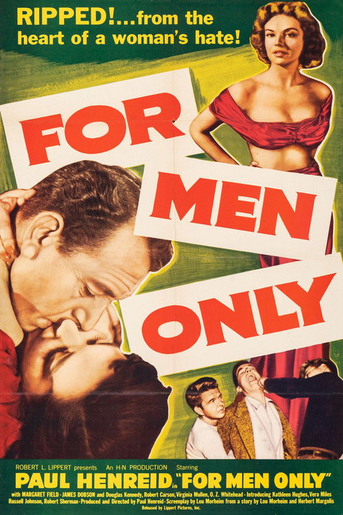 Movie poster for For Men Only (1952)