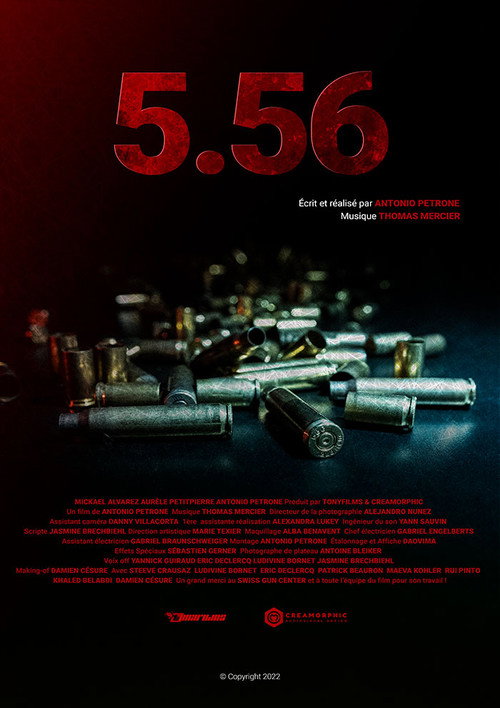 Movie poster for 5.56 (2023)
