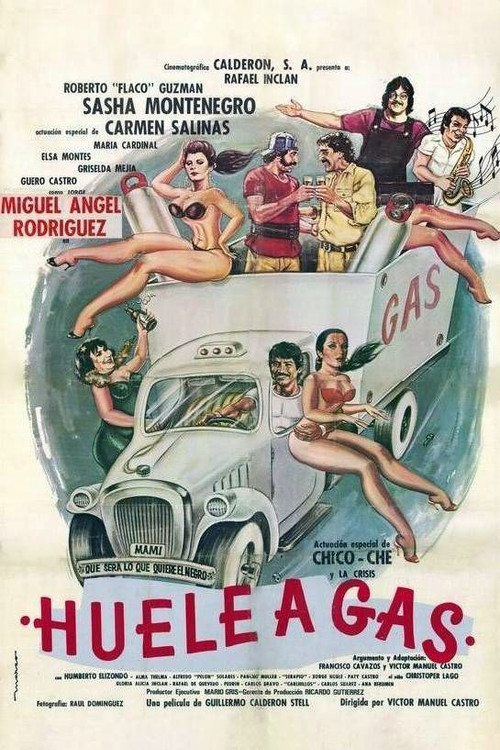 Movie poster for Huele a gas (1986)
