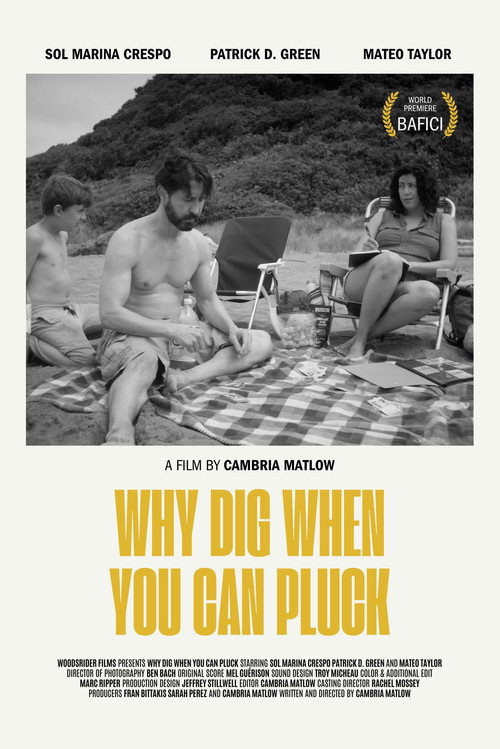 Movie poster for Why Dig When You Can Pluck (2024)