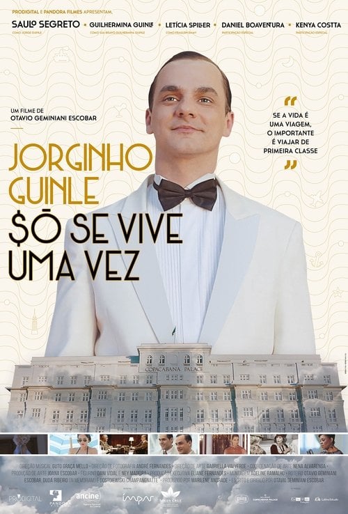 Movie poster for Jorginho Guinle - $ó Se Vive uma Vez (2019)