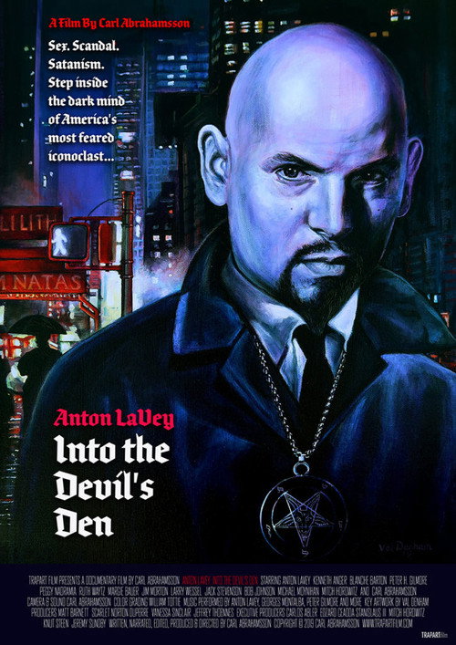 Movie poster for Anton LaVey: Into the Devil's Den (2019)