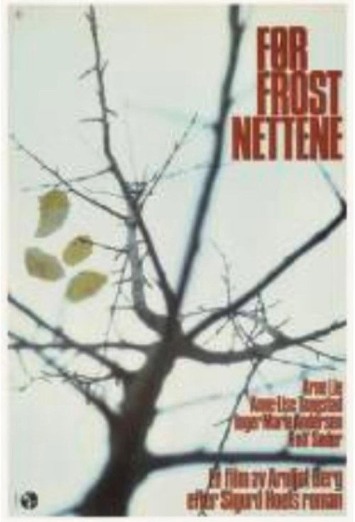 Movie poster for Før frostnettene (1966)