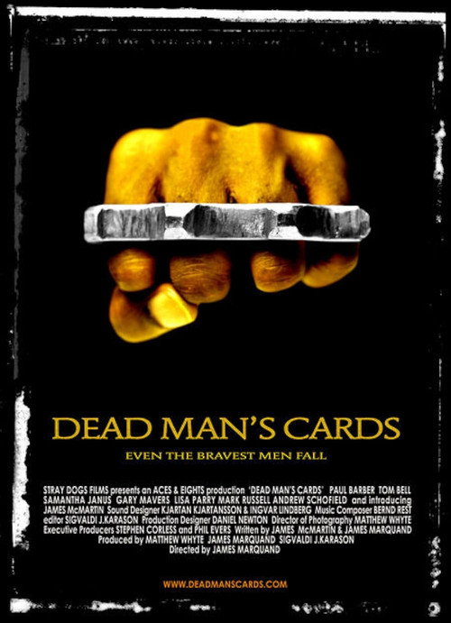 Movie poster for Dead Man's Cards (2006)
