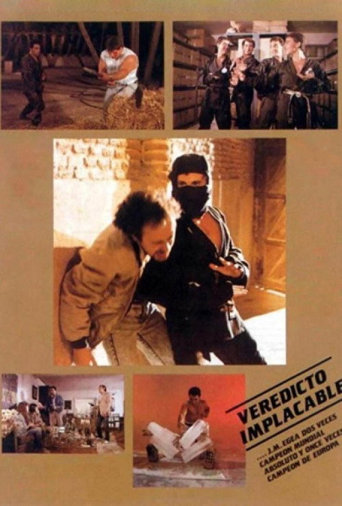 Movie poster for Veredicto implacable (1987)