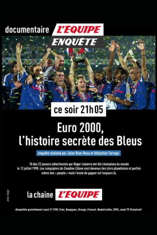 Movie poster for Euro 2000 : L'histoire secrète des Bleus (2021)