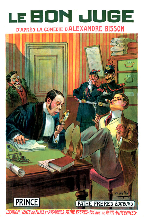 Movie poster for Le Bon Juge (1913)