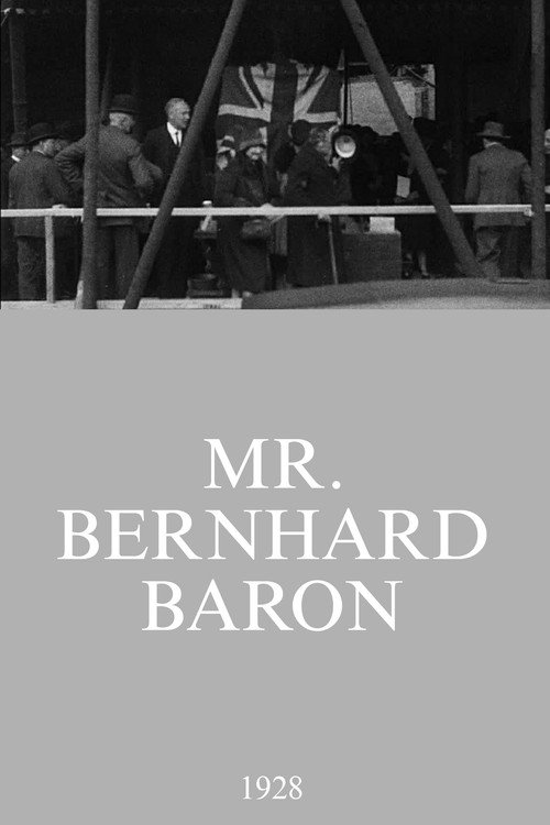 Movie poster for Mr. Bernhard Baron (1928)