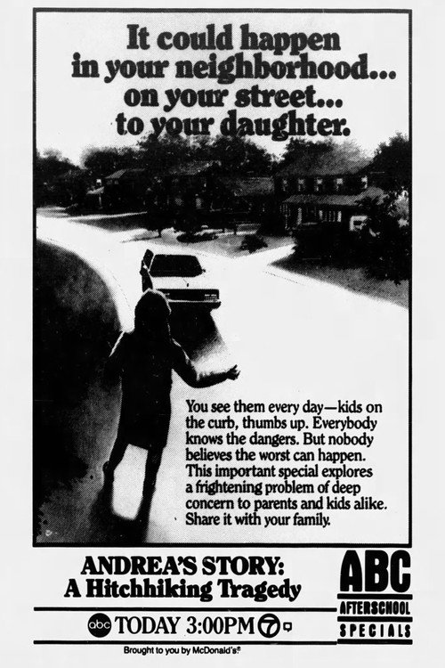 Movie poster for Andrea's Story: A Hitchhiking Tragedy (1983)