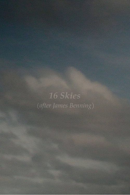 Movie poster for 16 Skies (After James Benning) (2025)