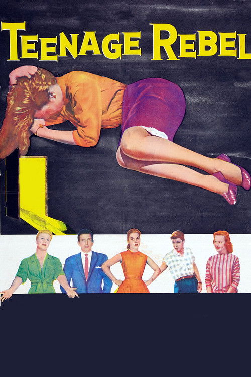 Movie poster for Teenage Rebel (1956)