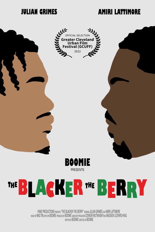Movie poster for The Blacker the Berry (2022)