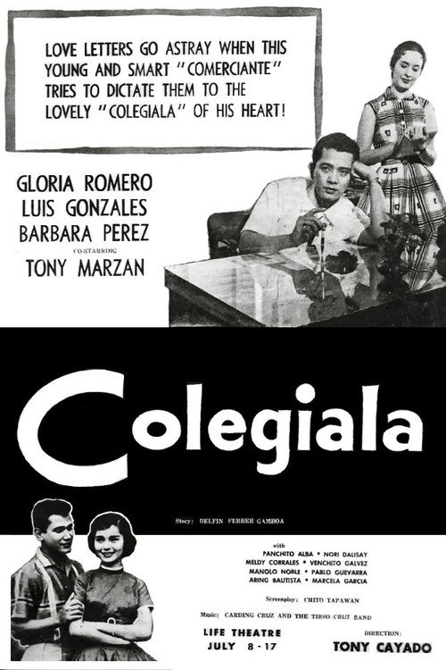 Movie poster for Schoolgirl (1957)