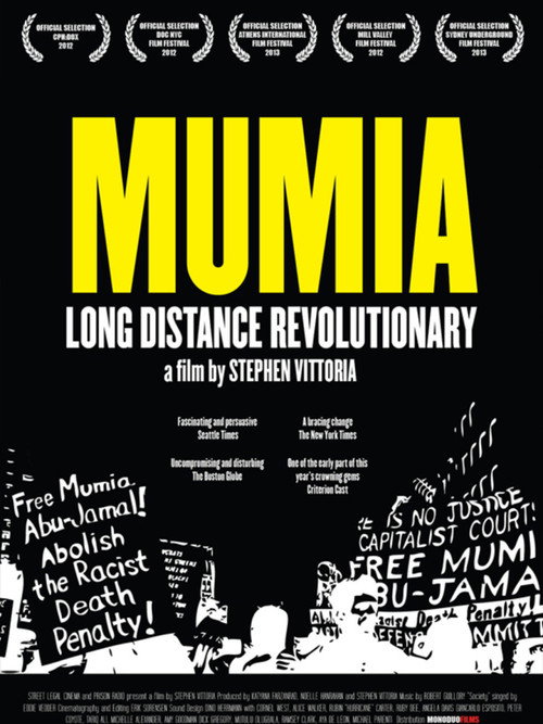 Movie poster for Long Distance Revolutionary: A Journey with Mumia Abu-Jamal (2013)
