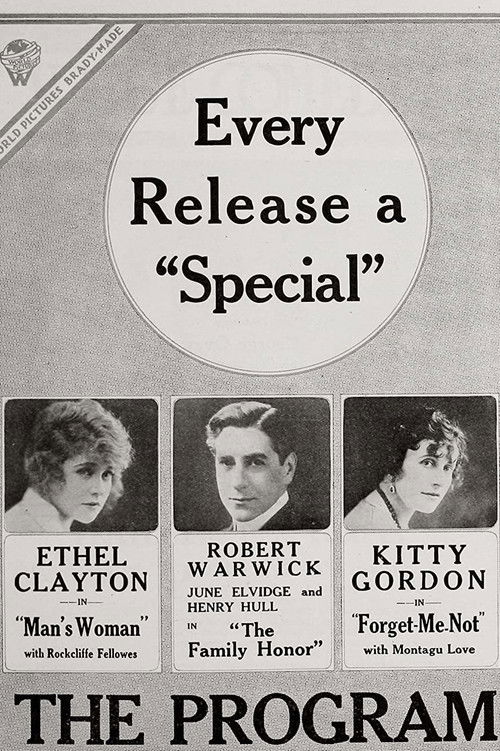 Movie poster for Forget-Me-Not (1917)