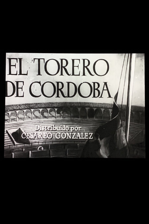 Movie poster for El Torero de Cordoba (1946)