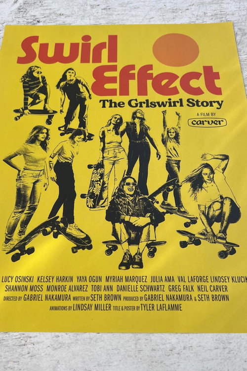 Movie poster for Swirl Effect: The Grlswirl Story