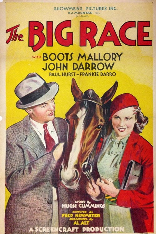 Movie poster for The Big Race (1934)