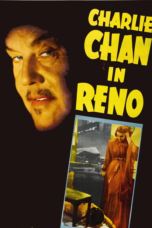 Movie poster for Charlie Chan in Reno (1939)