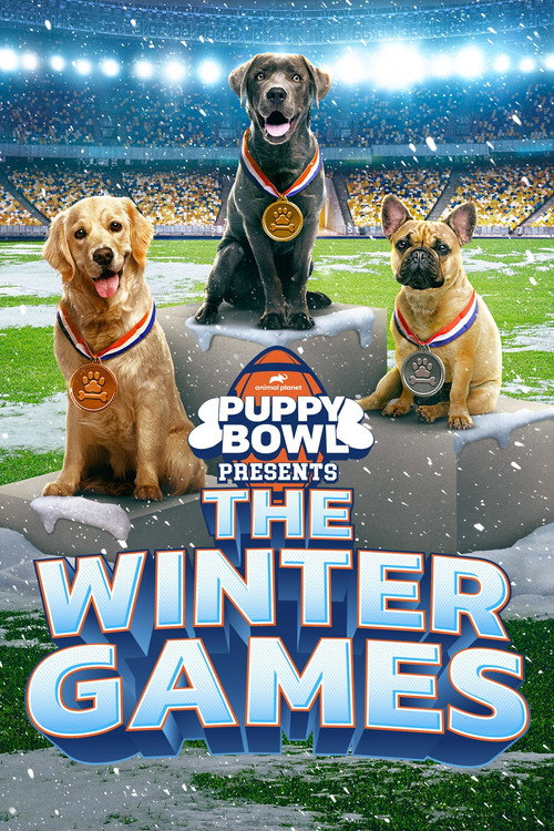 Movie poster for Puppy Bowl Presents: The Winter Games (2022)