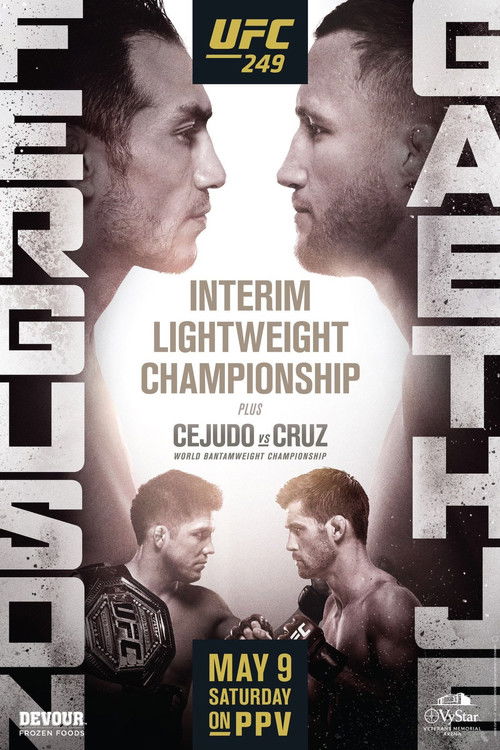 Movie poster for UFC 249: Ferguson vs. Gaethje (2020)