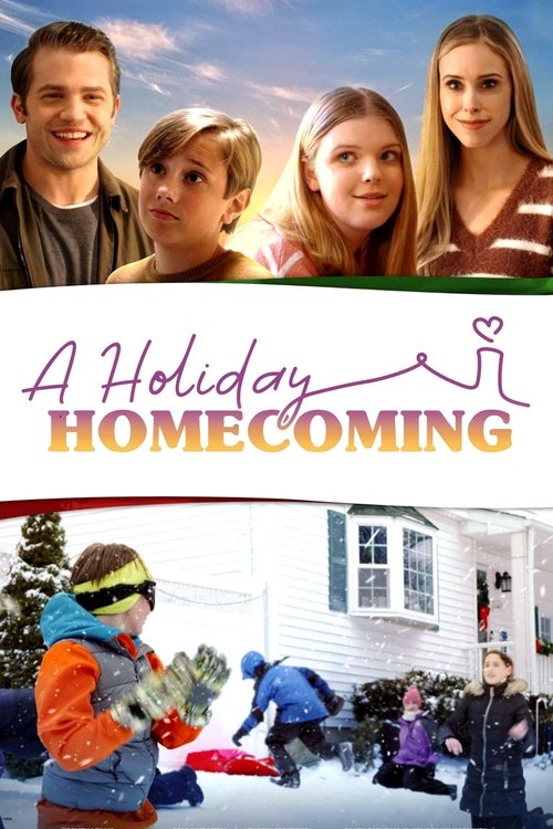 Movie poster for A Holiday Homecoming (2021)