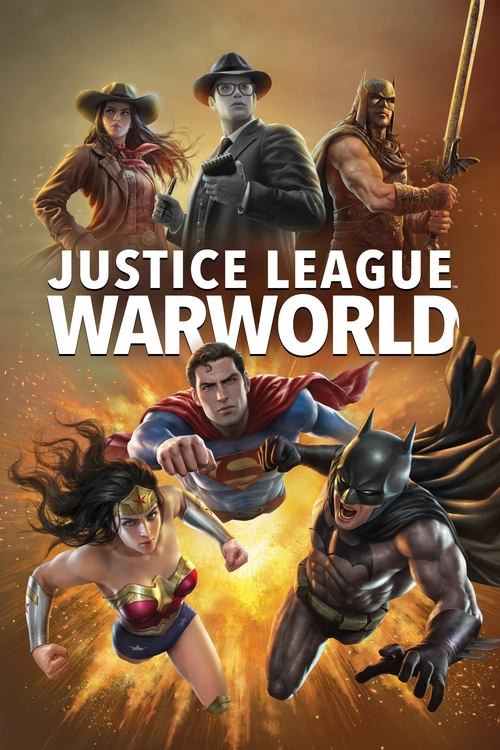 Movie poster for Justice League: Warworld (2023)