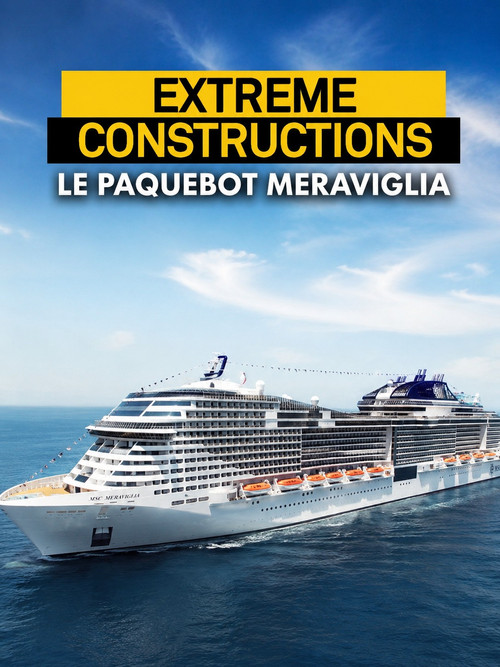 Movie poster for Extreme constructions : Le paquebot Meraviglia (2017)